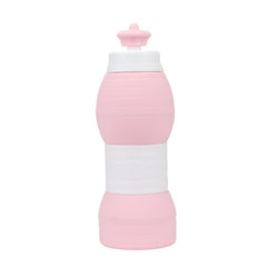 Creative Silicone Foldable Water Bottle Telescopic Water Cup for Outdoor Sports