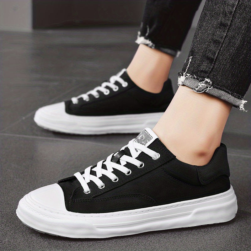 Men's Casual Skate Shoes Lace-up Walking Sneakers