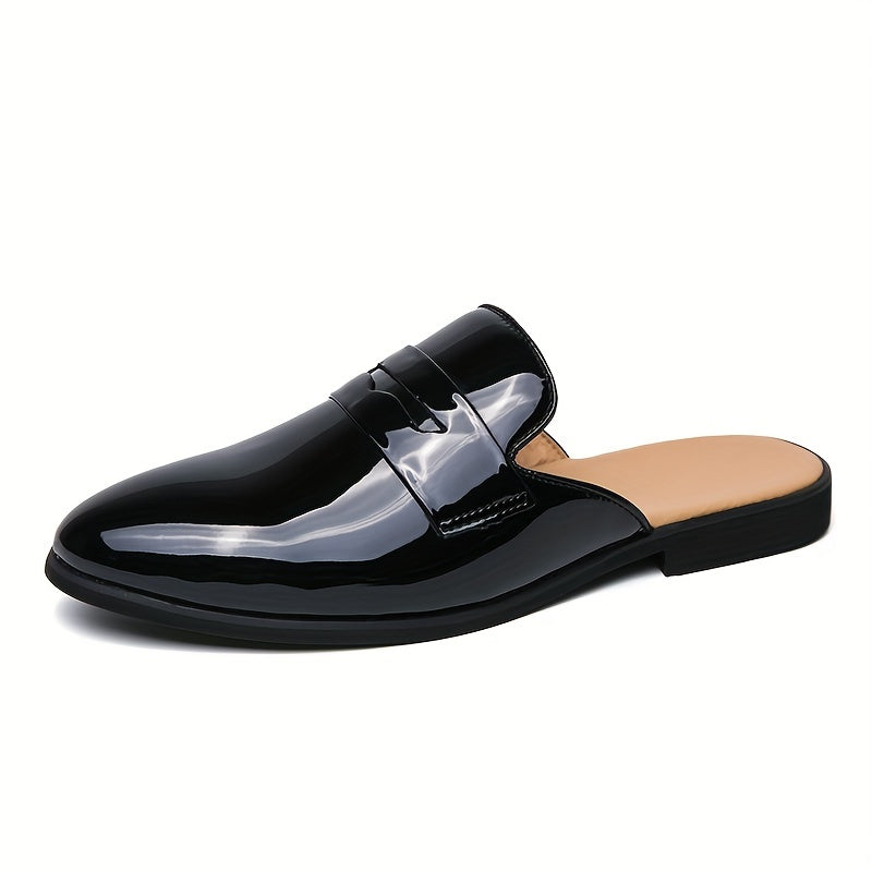 Men's Comfy Backless Loafers Casual Mules