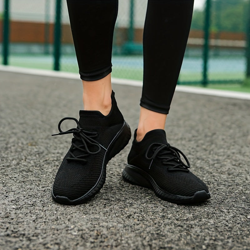 Women's Lace-up Breathable Walking Sneakers