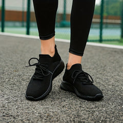 Women's Lace-up Breathable Walking Sneakers