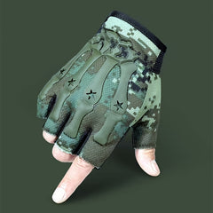 Men's Half Finger Cycling Gloves Outdoor Sports Fitness Non Slip