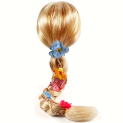 Blonde Princess Wig with Tiara for Girls