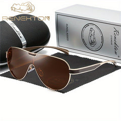 RENEKTON Men's Polarized One Piece Sunglasses XY162