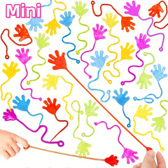Stretchy Hand Toys Colorful Finger Puppets Sensory Play Party Favors