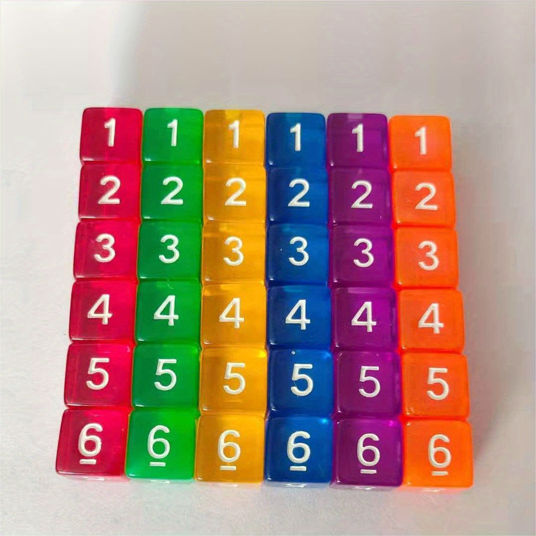 Crystal Digital Dice Number Dice For Outdoor Games