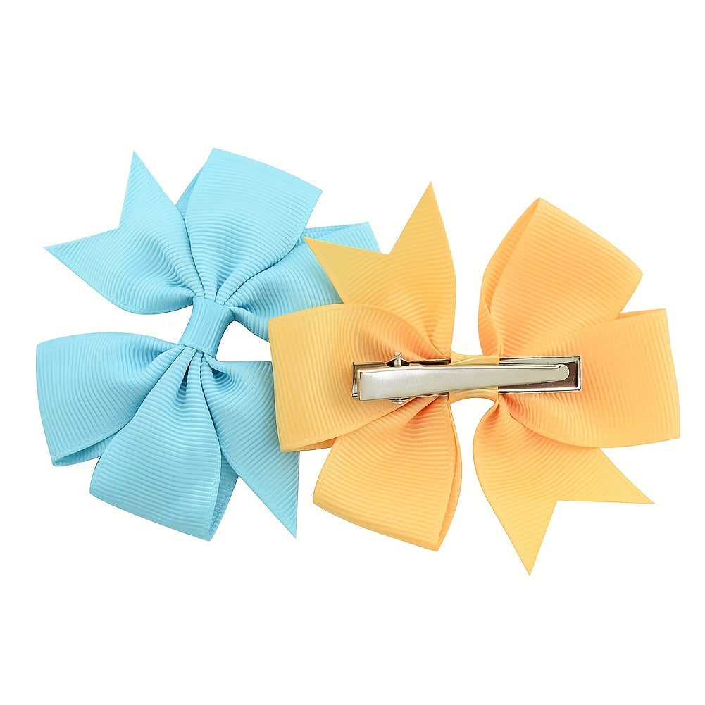 40pcs Bowknot Hair Pins for Baby Girls' Hair Accessories