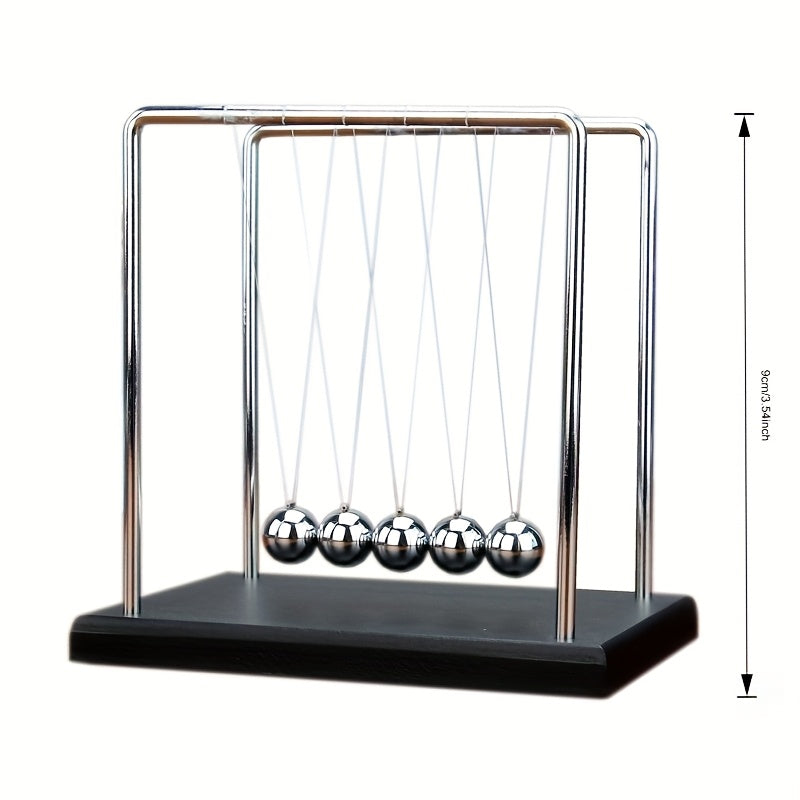 Newton's Cradle Ball Base Swing Toy with 6 Balls