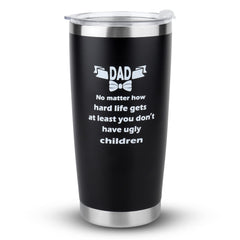 Dad Birthday & Christmas Gift 20oz Stainless Steel Coffee Cup