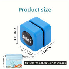 Magnetic Glass Cleaner Algae Brush For Aquarium Cleaning