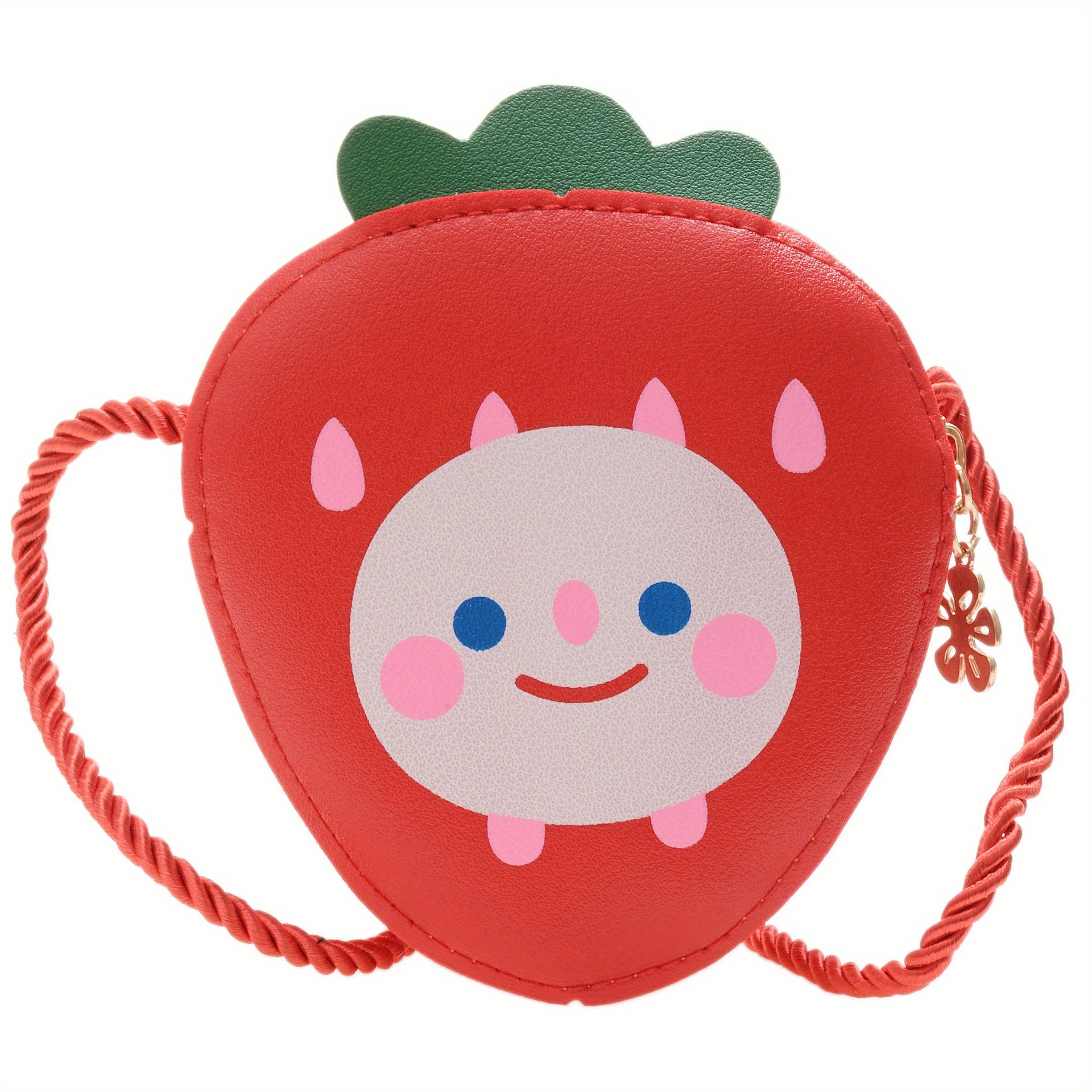 Kids Fruit Crossbody Bag Mini Coin Purse for Girls