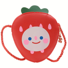 Kids Fruit Crossbody Bag Mini Coin Purse for Girls