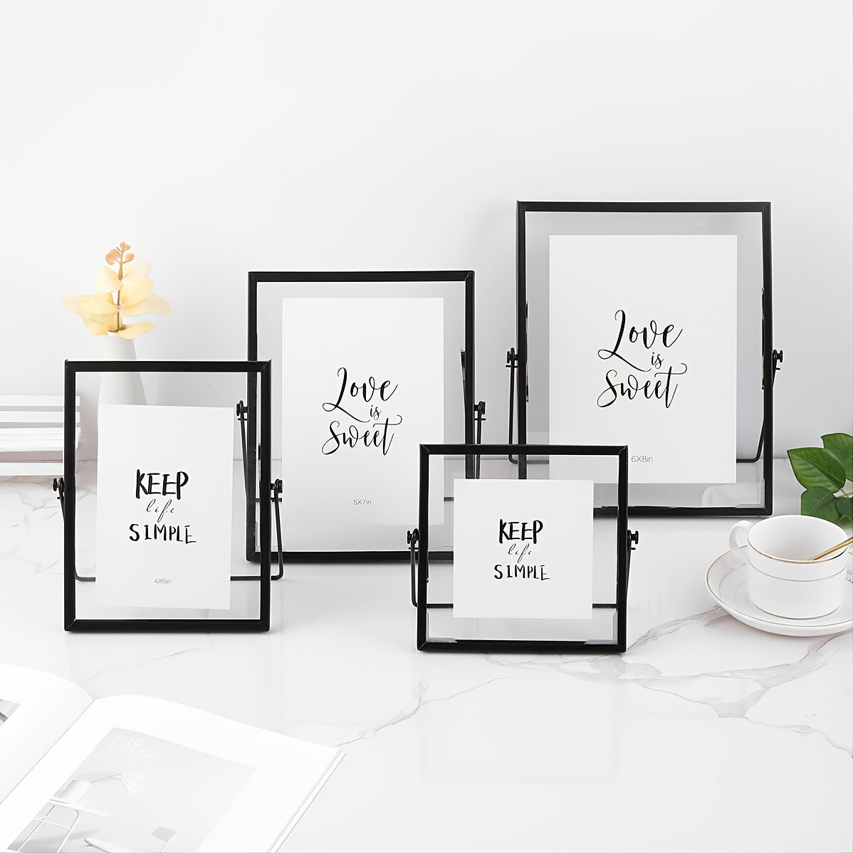 Metal & Glass Photo Frames for Adults & Kids
