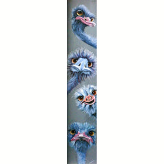 Large Ostrich Animal Diamond Painting Kit - Full Round Diamond