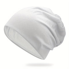 Soft Elastic Skull Cap Thin Breathable Slouchy Baggy Hats Unisex