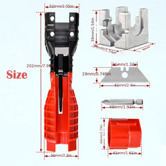 18 in 1 Sink Faucet Wrench Plumbing Tool with Gradienter