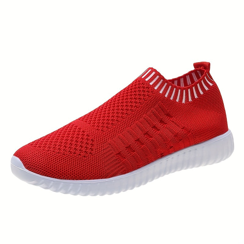 Women's Slip On Sock Sneakers Anti-skid Low Top Sports Shoes