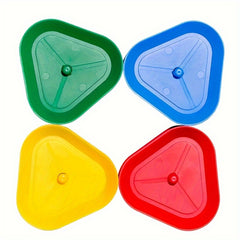 4pcs Triangle Hands Card Holder for Board Game Poker Seat
