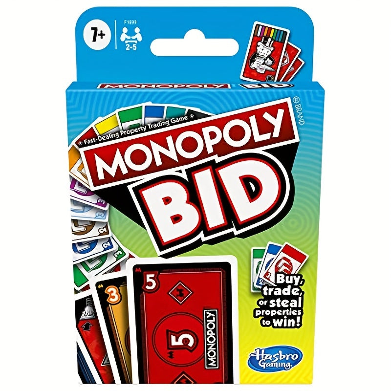 Monopoly Table Card Game for Families and Kids Gift