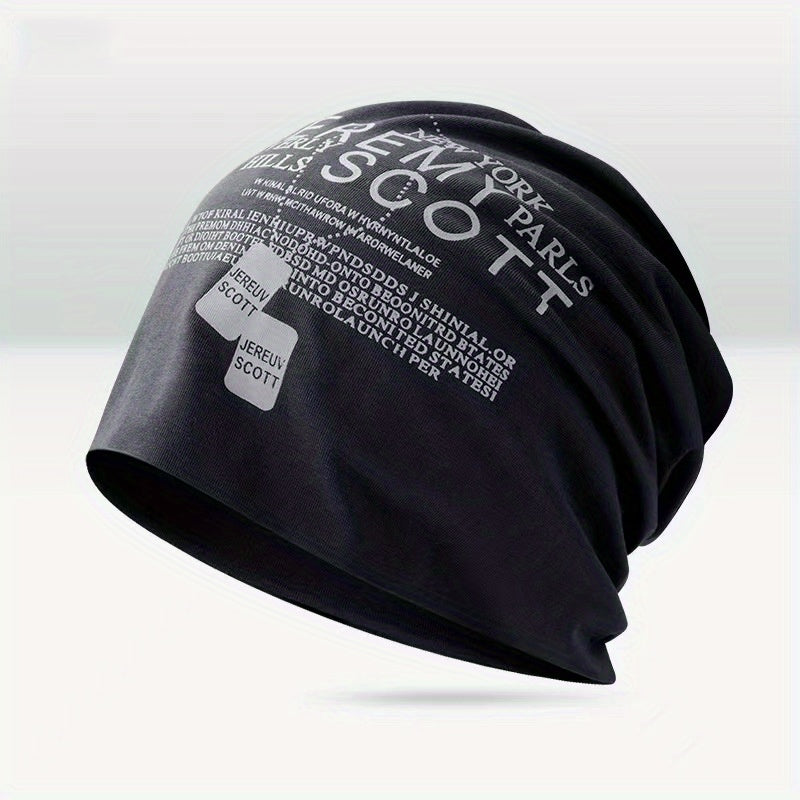 Hip Hop Letter Pullover Hat Beanie