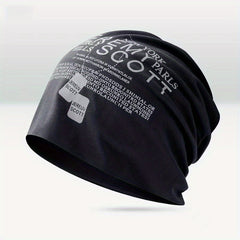 Hip Hop Letter Pullover Hat Beanie