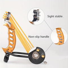 Outdoor Elastic Slingshot With Wrist Support