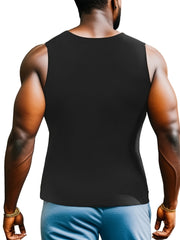 Men's Breathable Tank Top - Gym Workout Shirt