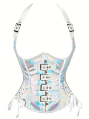 Halter Shapewear Bustiers Gothic Corset Top