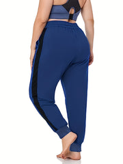 Colorblock Joggers With Pockets