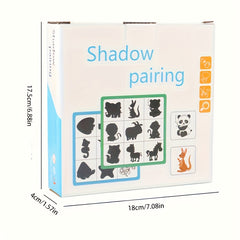 Wooden Puzzle Blocks for Shadow Matching Game