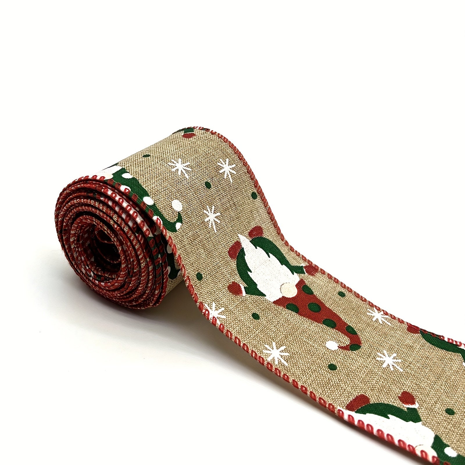 Brown Christmas Ribbon For Holiday Decorations