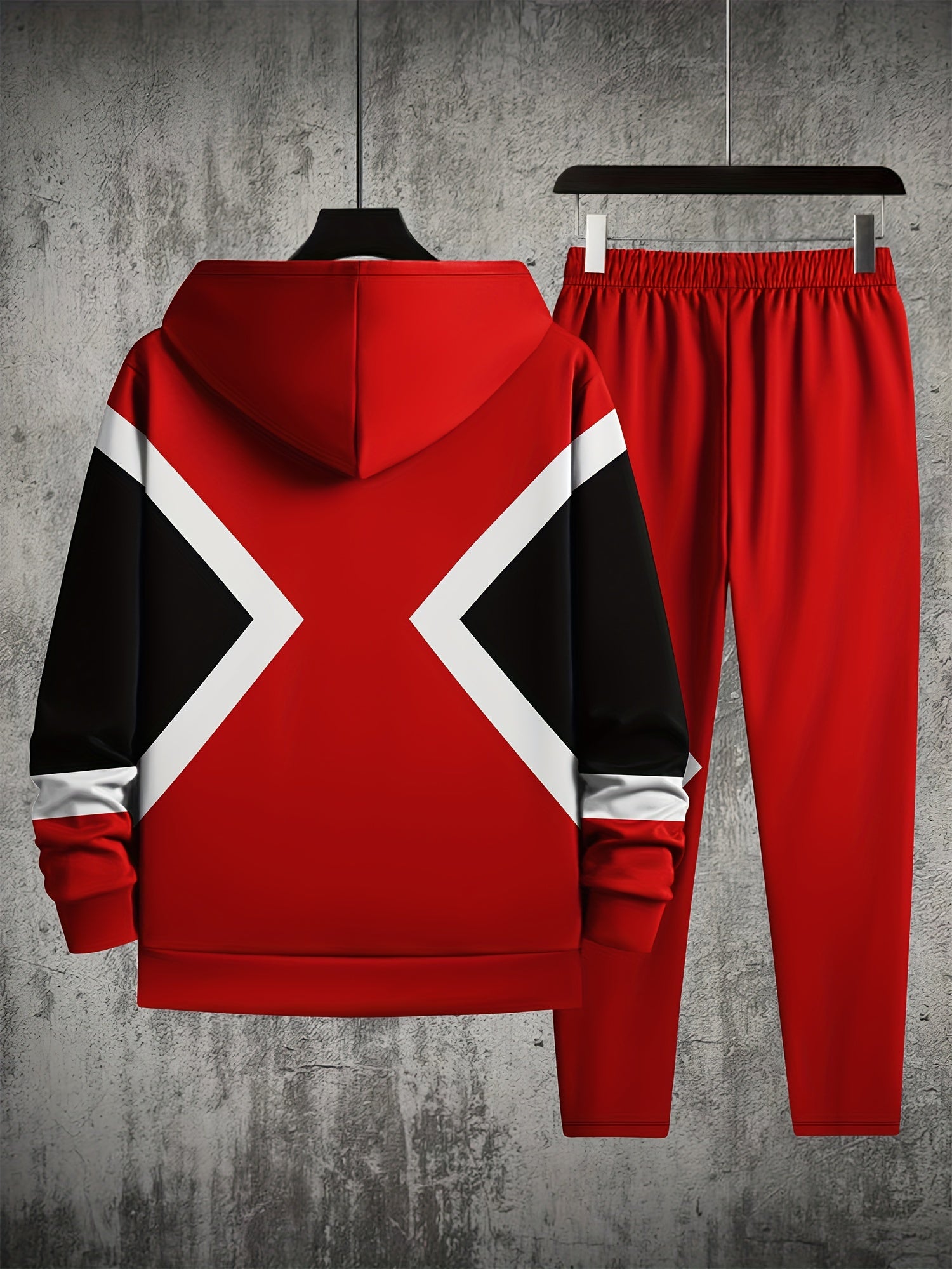 Men's 3D Print Hoodie Joggers Set