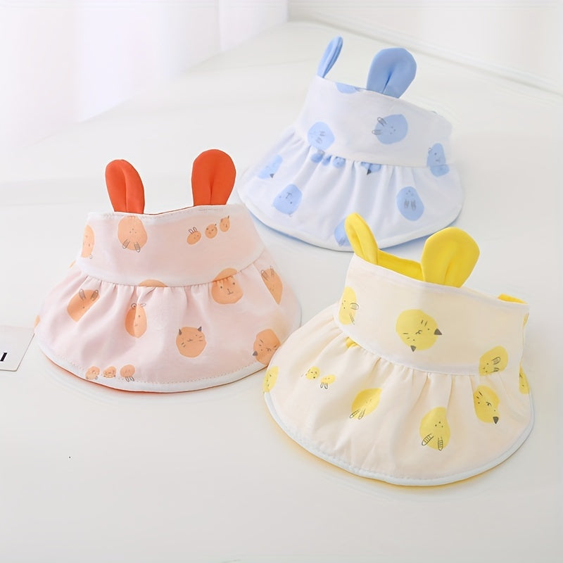 Cute Animal Sunshade Baby Hat with Empty Top