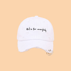 Men Adjustable Ring Denim Baseball Cap