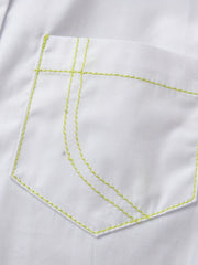Boys Casual Short Sleeve Lapel Shirt for Summer