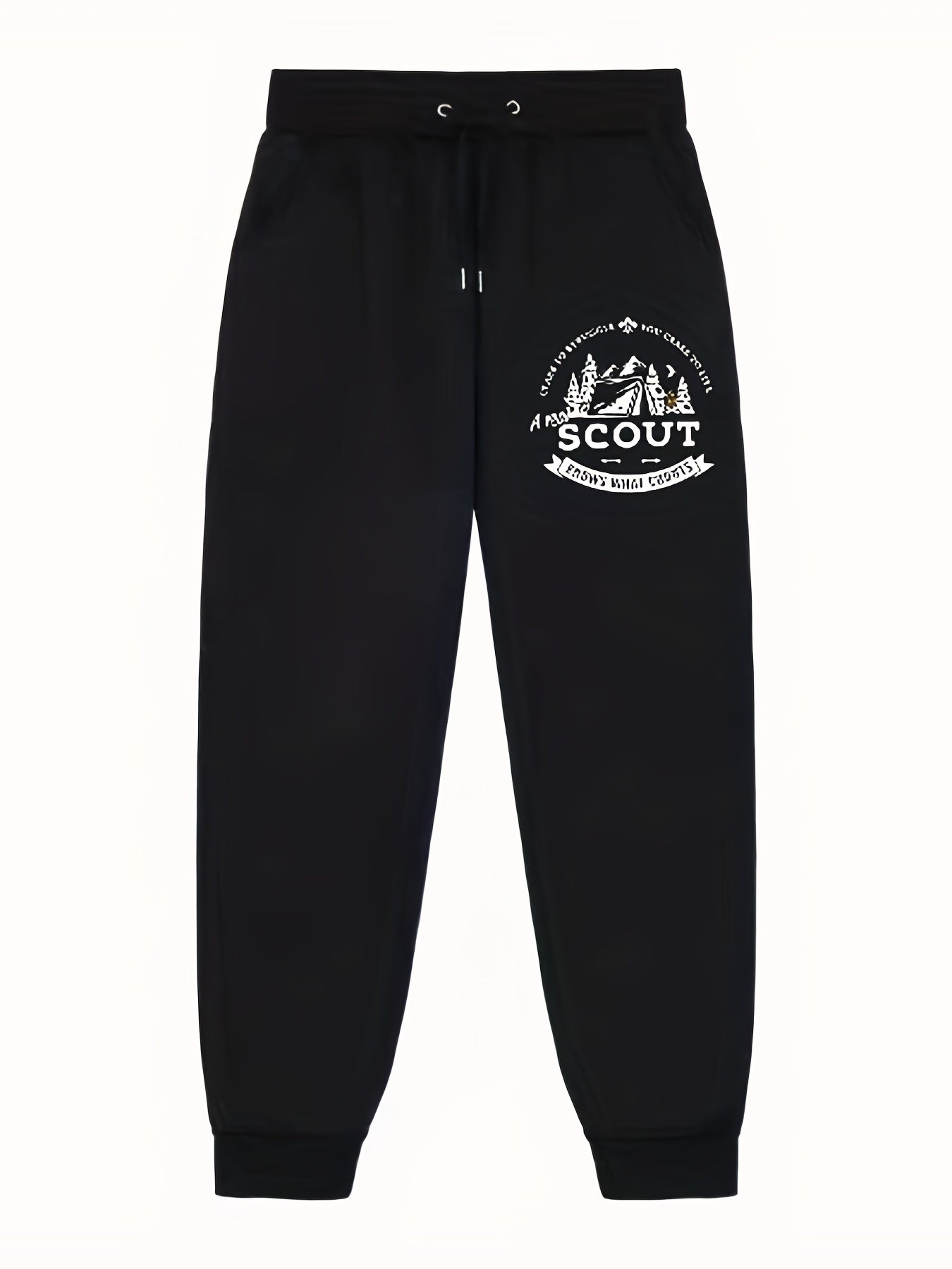 Forest & Camp Pattern Joggers Men s Casual Loose Fit Pants