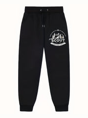 Forest & Camp Pattern Joggers Men s Casual Loose Fit Pants