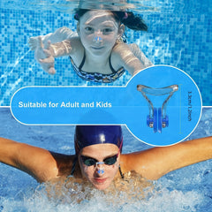 10pcs Mixed Silicone Swimming Nose Clips - Waterproof Nose Clips