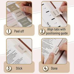 Bible Index Label Stickers Large Cross Sticker 75 Labels