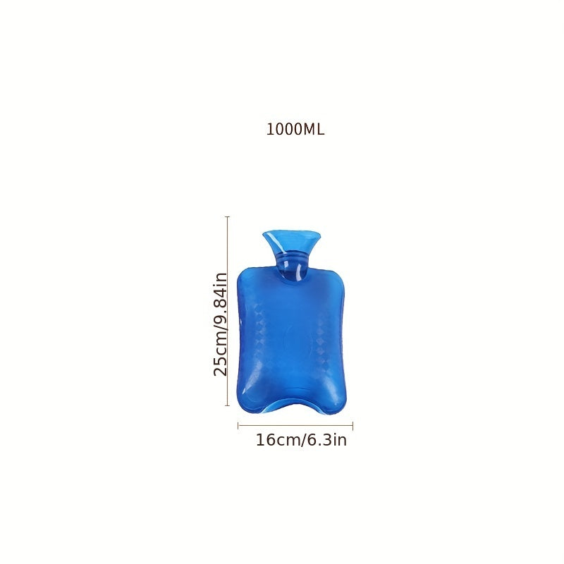 Knitted Fabric Cover PVC Water Injection Hot Water Bag 1000mL Set