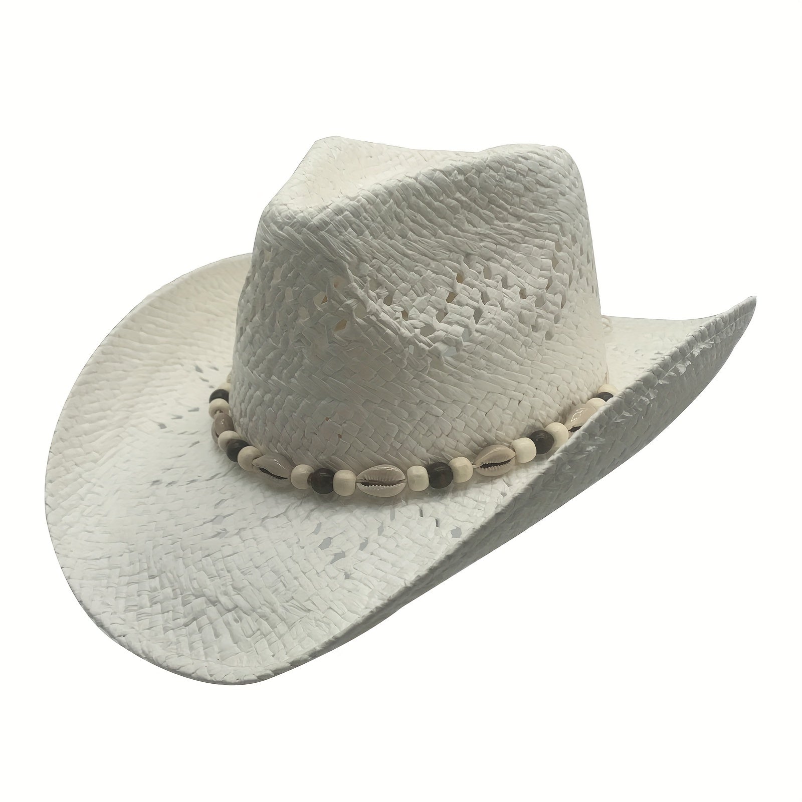 Unisex Straw Cowboy Hat Western Hats Cowgirl Costume
