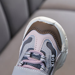 Baby Boys Low Top Sneakers Breathable Non-slip Shoes