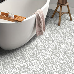 Bohemian Pattern Printed Floor Stickers Waterproof Non slip Wear resistant