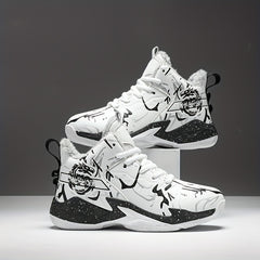 Boys' Warm Plush Lined Basketball Shoes