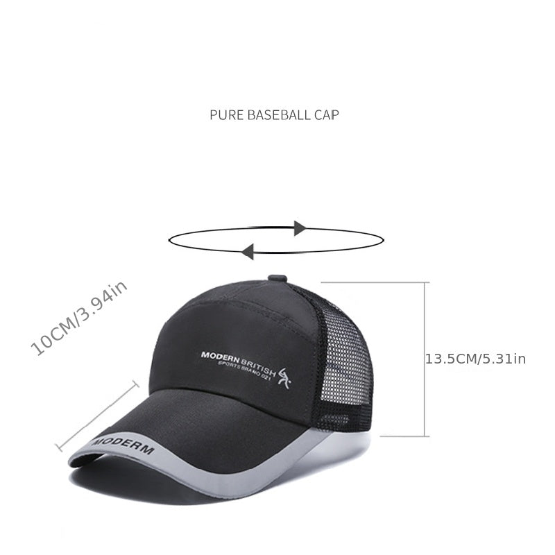 Men's Summer Breathable Peaked Cap