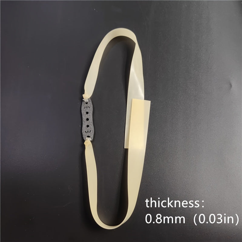 10pcs 8mm Tubular Bands Replacement Rubber Bands for Outdoor Games