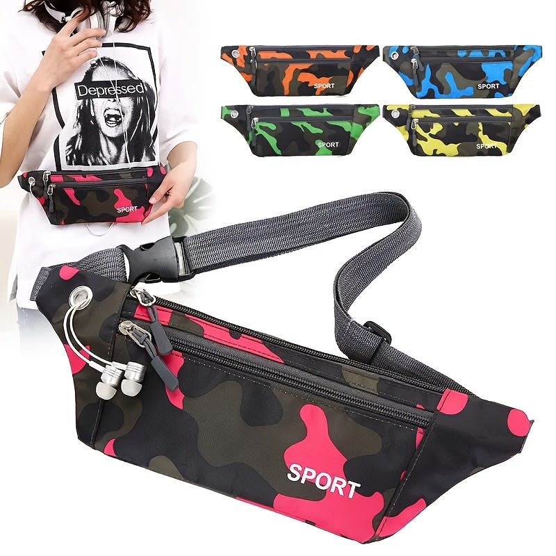 Men's Waterproof Waist Bag for Outdoor Sports