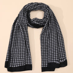 Houndstooth Scarf Unisex Autumn Winter Scarf Shawl Women
