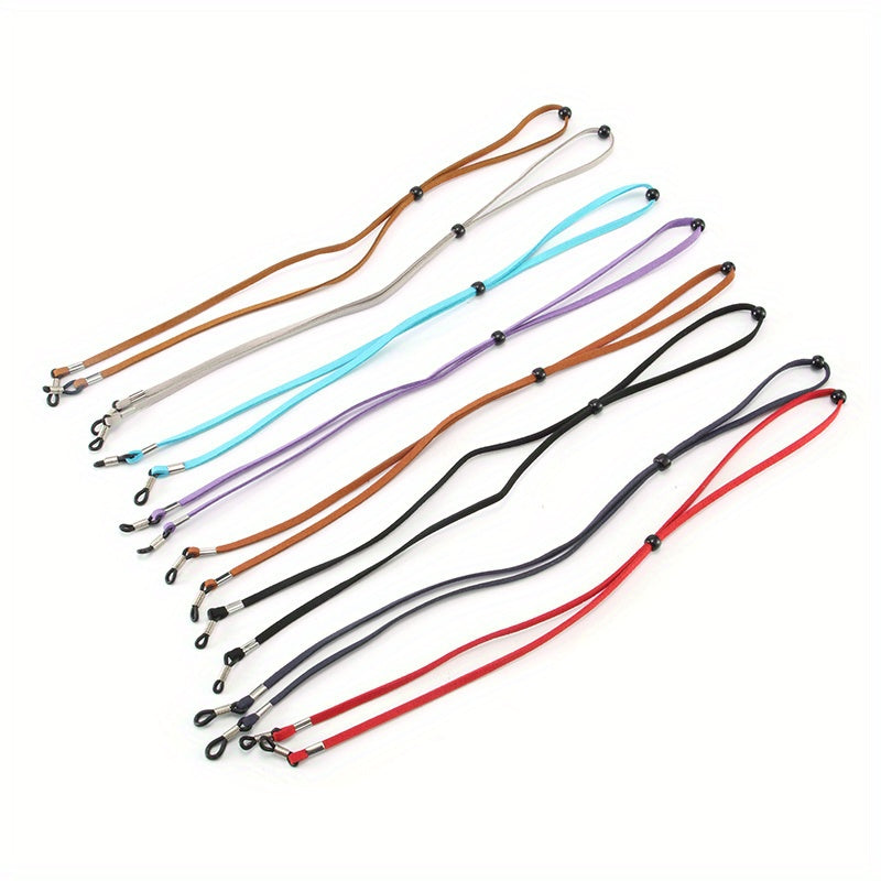 8pcs Men's Glasses Rope Unisex Anti-drop Adjustable Non-slip Artifact