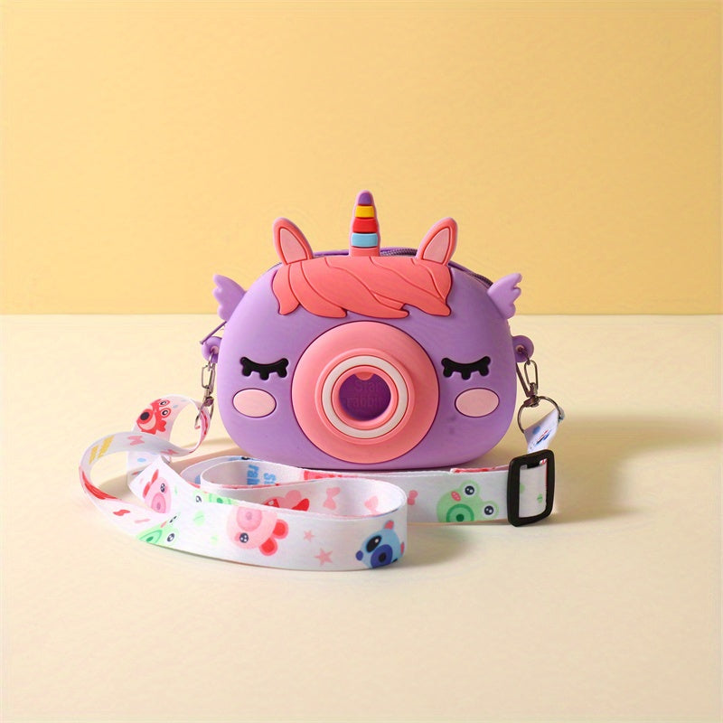 Unicorn Silicone Shoulder Bag for Girls Coin Purse